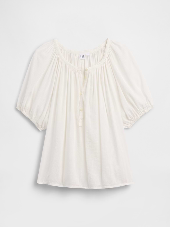 Oversized Puff Sleeve Top
