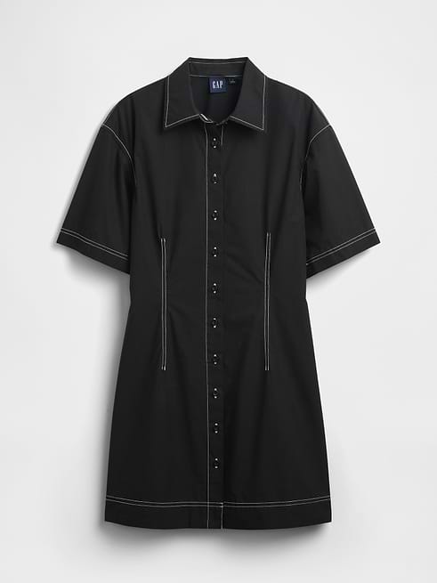 akira black and white dress CUTIE GIRL POPLIN MINI WITH BOW DETAILS The capelet New Release 27th March 2024 Size:42W X 34L Elegant Solid Midi Dress