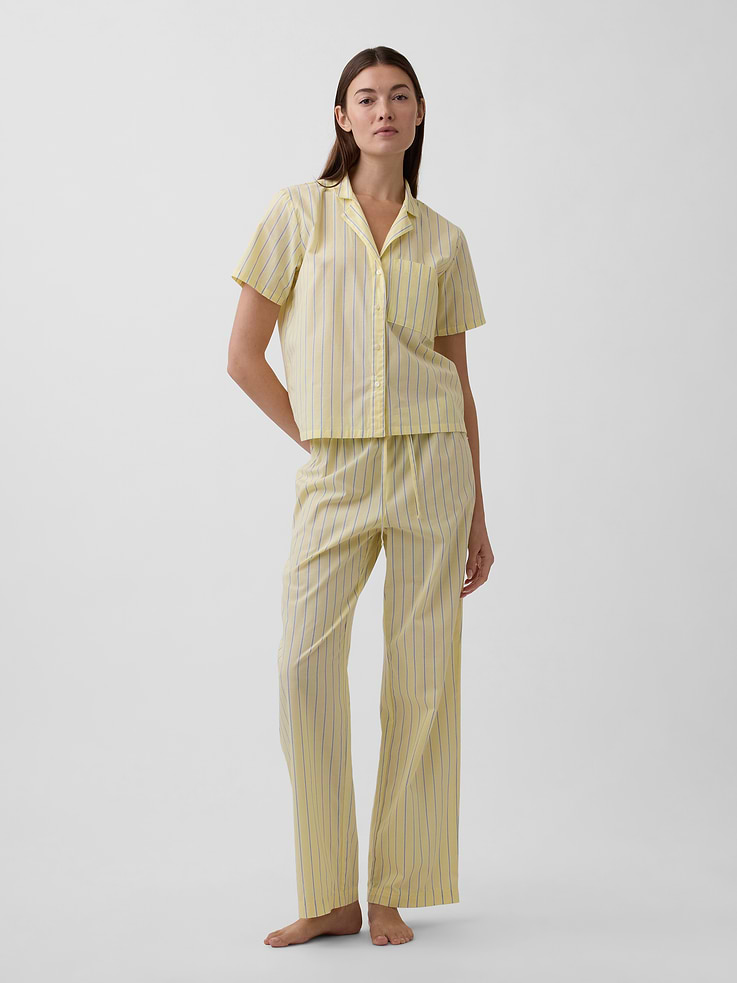 Image number 1 showing, Poplin PJ Pants