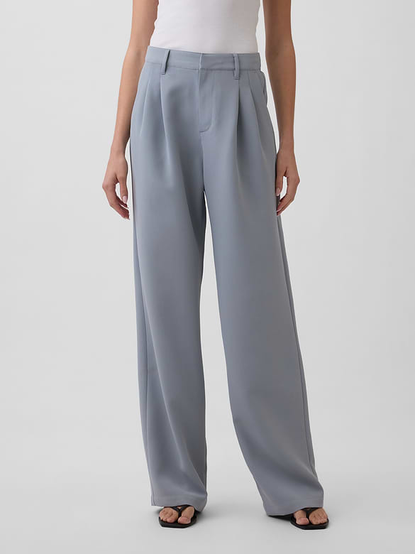 Easy Crepe Trousers