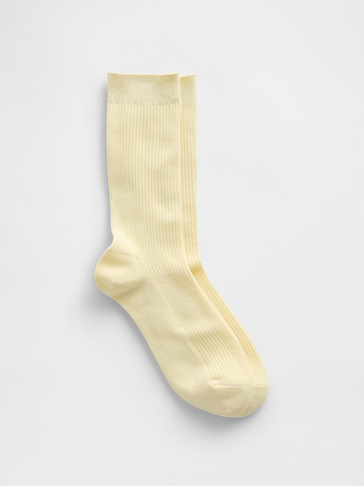 Image 1 of 1, Stretch knit., Ribbing at top., Reinforced toe and heel., Note: The dye used in the crafting of this product is prone to crocking, or color transfer. Please avoid contact with light-colored fabric or upholstery., This product was made in a factory that invests in gender equity and women’s empowerment through RISE. Learn more at, Product #1173142