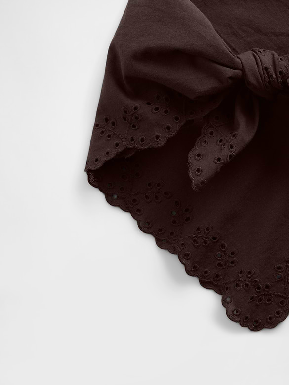 100% Cotton Eyelet Bandana Scarf