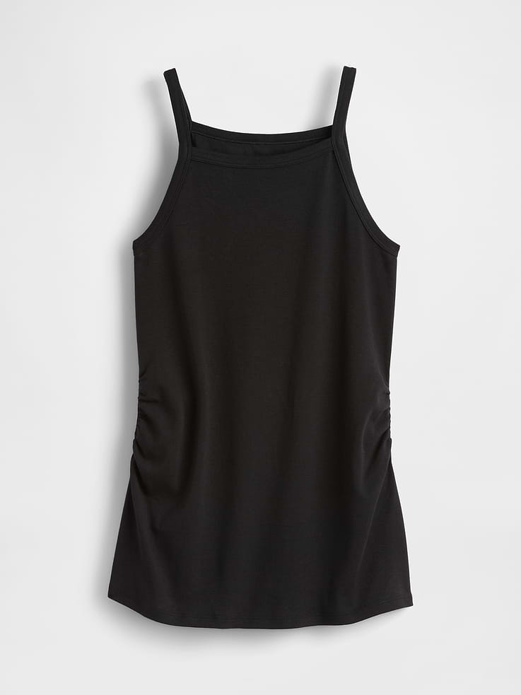Image number 5 showing, Maternity Modern Apron-Neck Tank Top