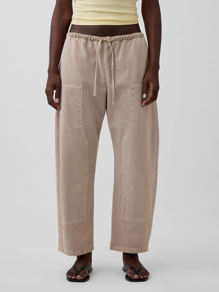 Image number 2 showing, Easy Double-Knee Barrel Pants