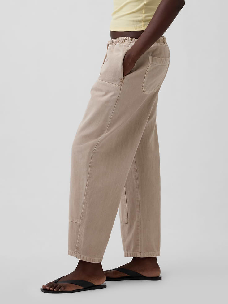 Image number 3 showing, Easy Double-Knee Barrel Pants