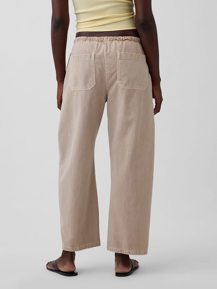 Image number 4 showing, Easy Double-Knee Barrel Pants