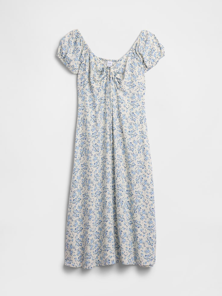 Image number 6 showing, Puff Sleeve Midi Dress