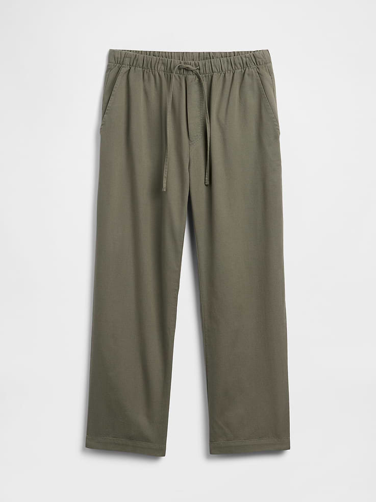 Image number 7 showing, Mid Rise Easy Twill Pants