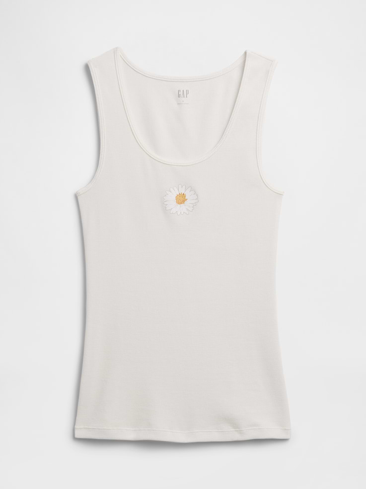 Image number 5 showing, Gap Logo Ribbed Tank Top