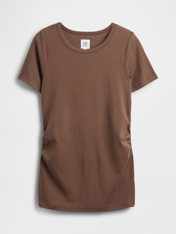 T-shirt ras du cou moderne de Maternité