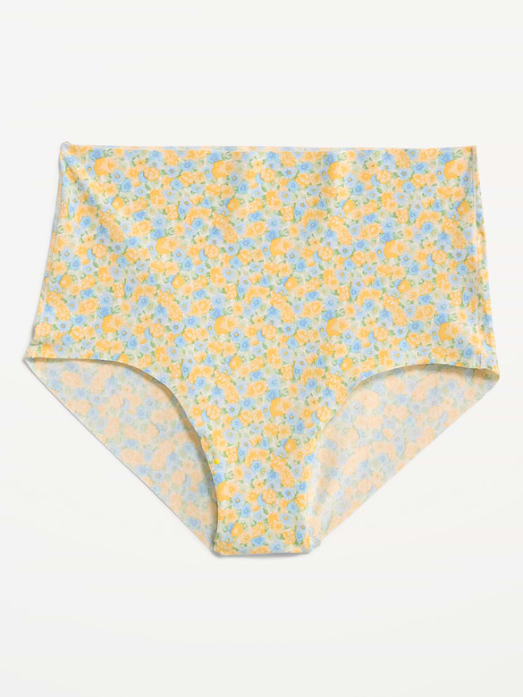 High-Waisted No-Show Brief Underwear