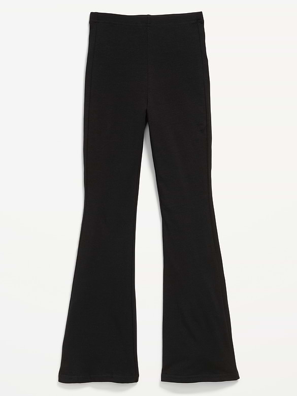 High-Waisted Flared Leggings for Girls