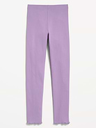 Image 1 of 2, elasticized waistband, lettuce edge hem, Product #884735