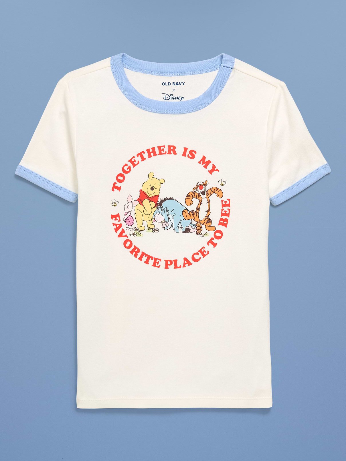 Image number 4 showing, Old Navy x Disney Winnie the Pooh Fitted Graphic Ringer T-Shirt for Girls