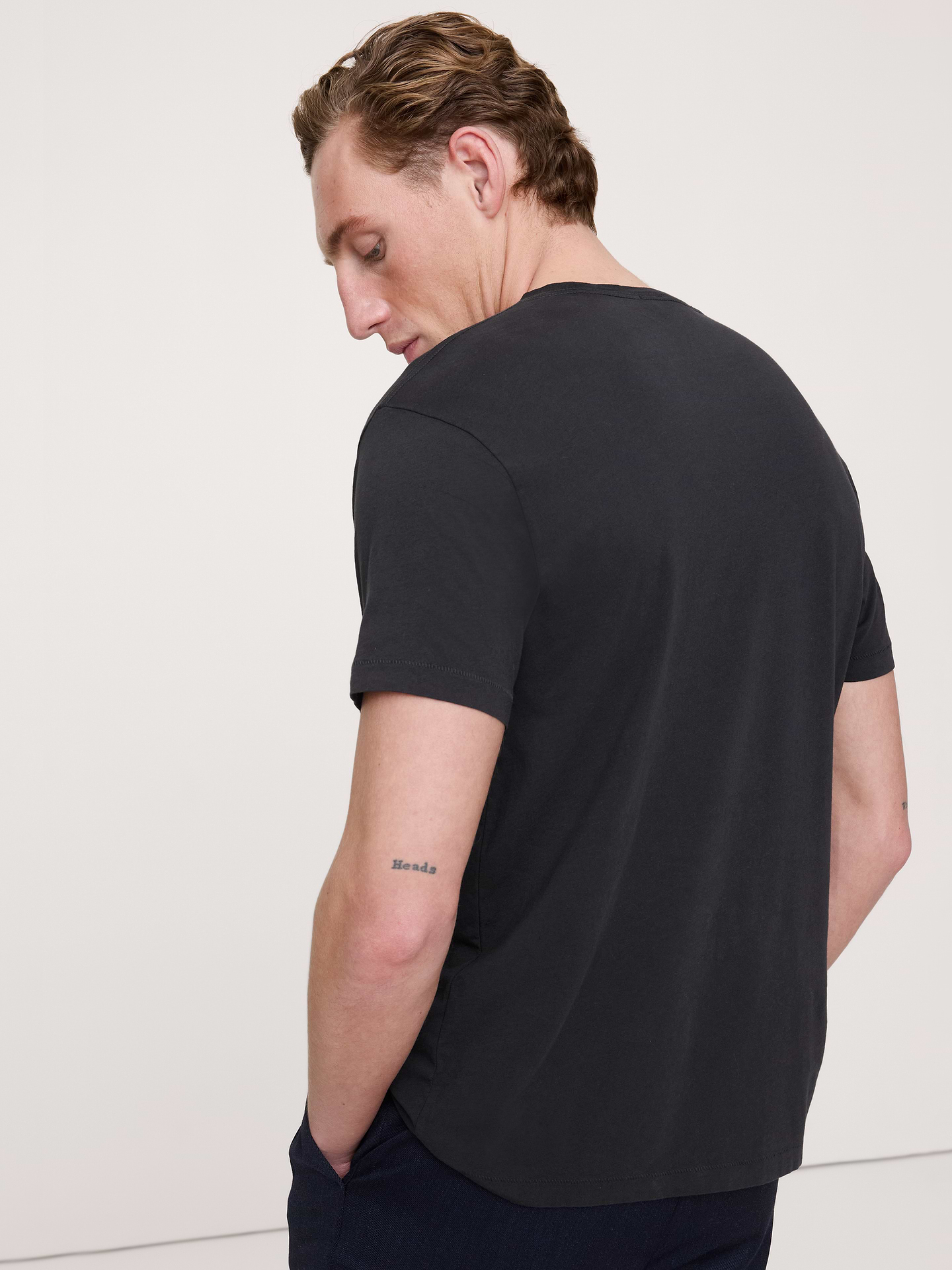 Image number 5 showing, Lightweight Cotton Crew-Neck T-Shirt