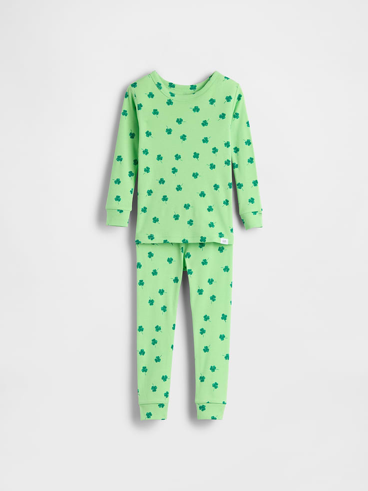 Image number 1 showing, Baby & Toddler Organic Brushed Cotton PJ Set