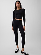 Image number 5 showing, GapFit Smooth Boatneck T-Shirt