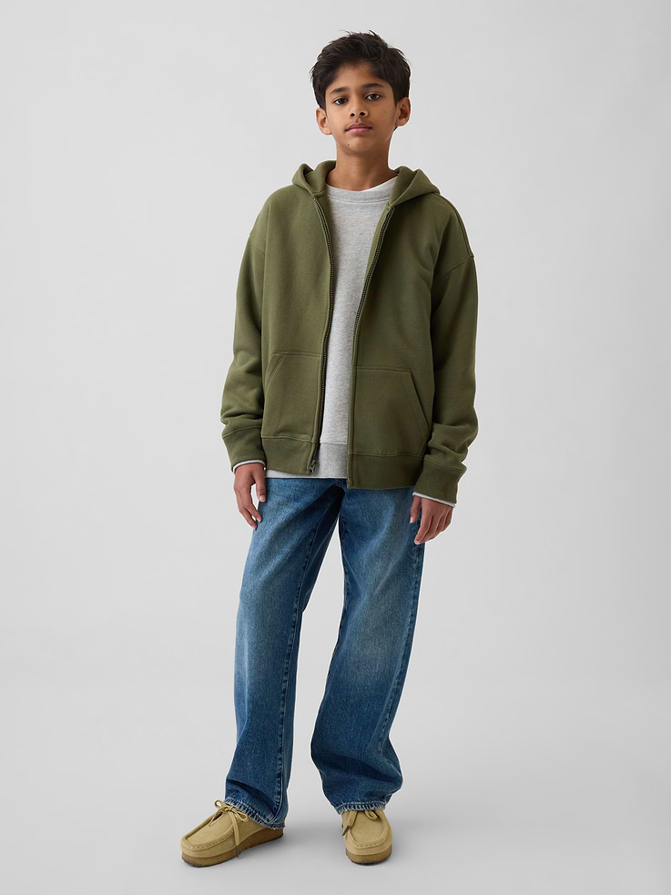 Image number 4 showing, Kids VintageSoft Zip Hoodie