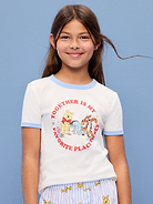 Image number 3 showing, Old Navy x Disney Winnie the Pooh Fitted Graphic Ringer T-Shirt for Girls