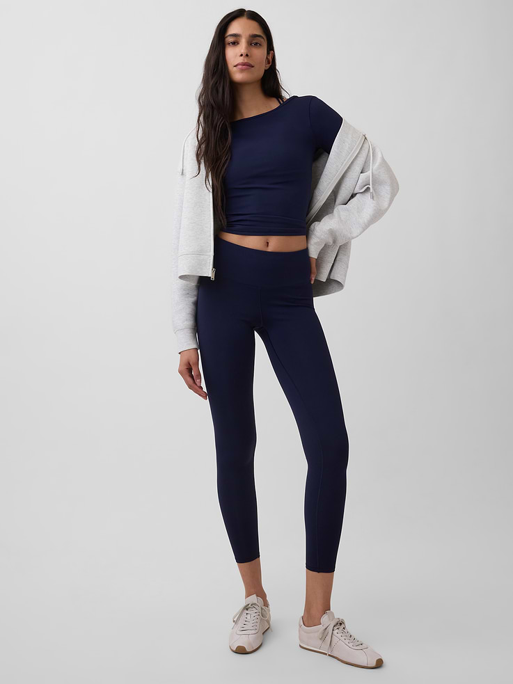 Image number 2 showing, GapFit Smooth Boatneck T-Shirt
