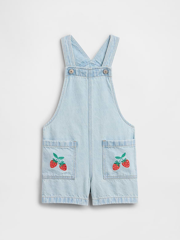 babyGap Relaxed Denim Shortalls