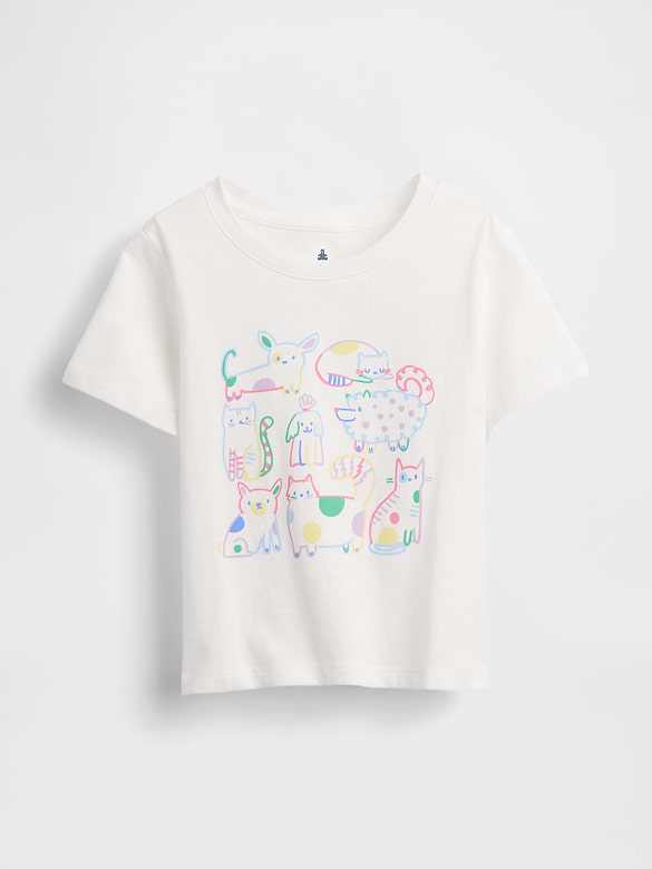 T-shirt Agencez à volonté à imprimé pour Bébé et Tout-petit