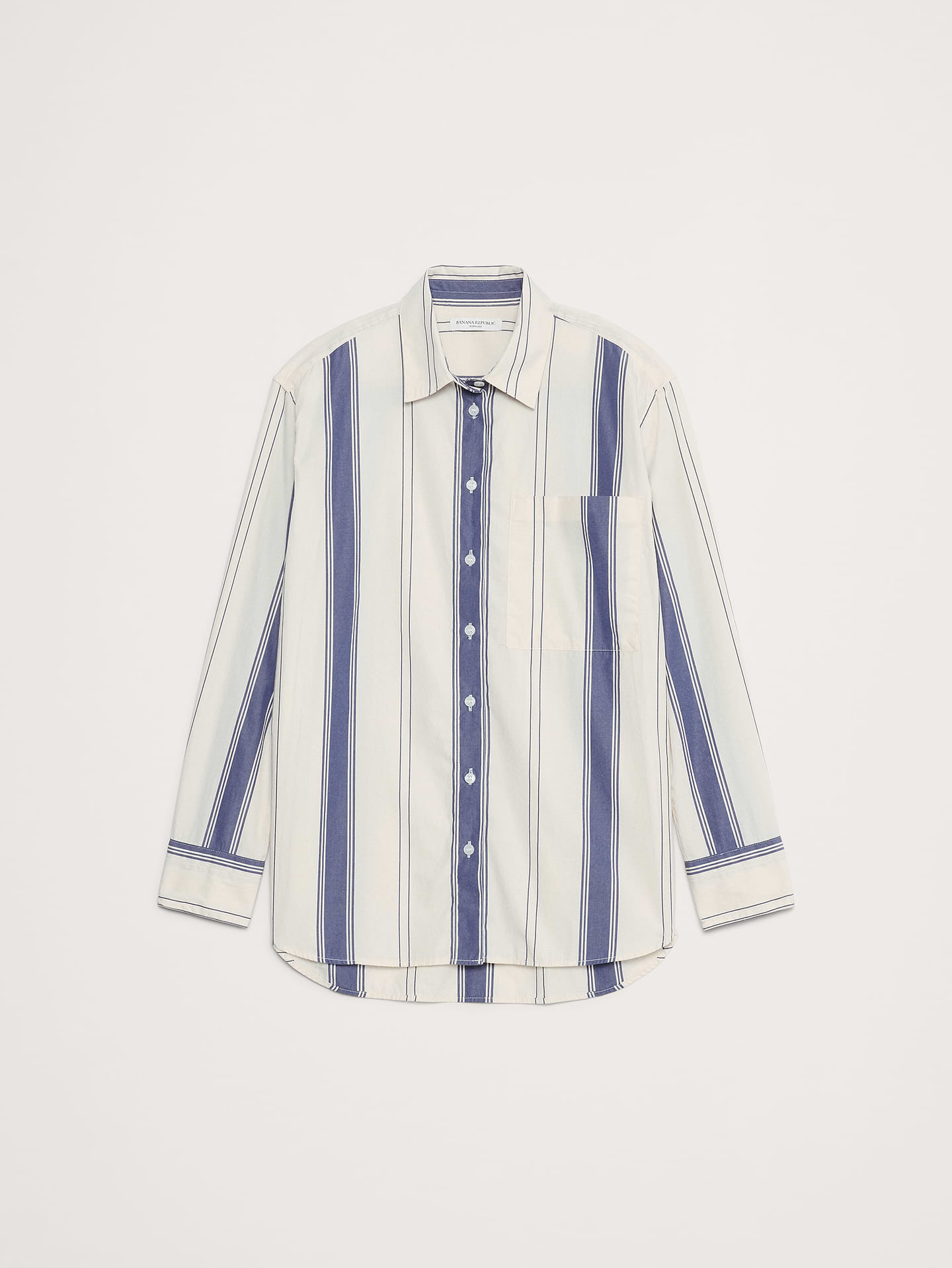 Image number 8 showing, The Oversized Shirt in Cotton Poplin