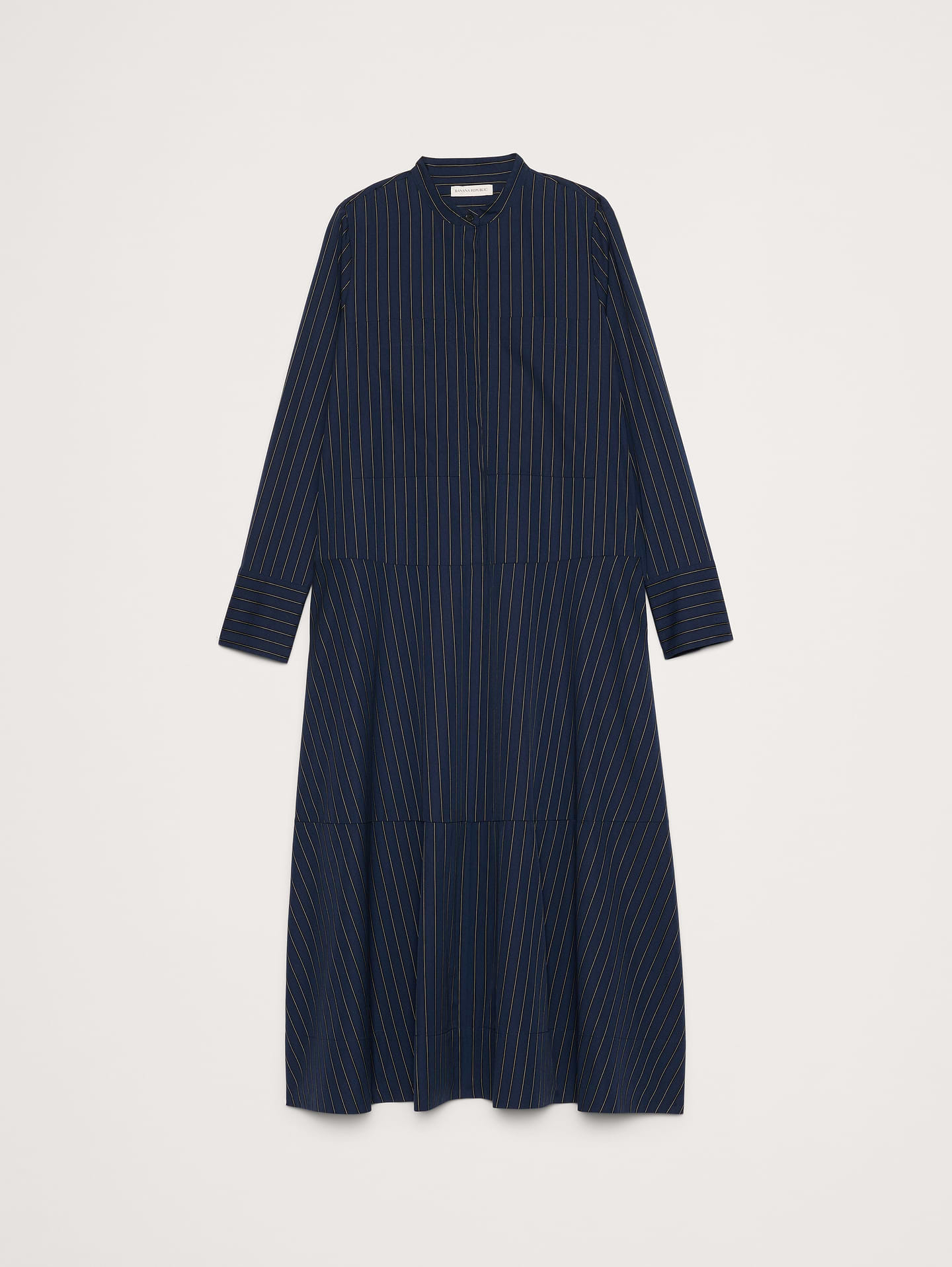 Image number 4 showing, Cotton Trapeze Shirt Dress