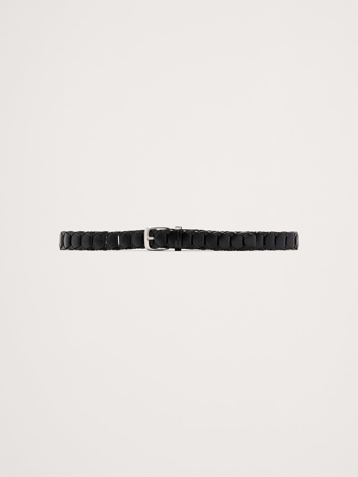 Woven Leather Belt