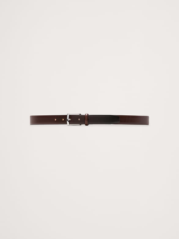 Ceinture habillée en cuir classique