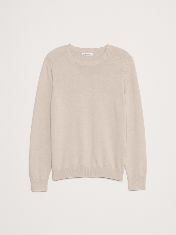Cotton Crew-Neck Sweater