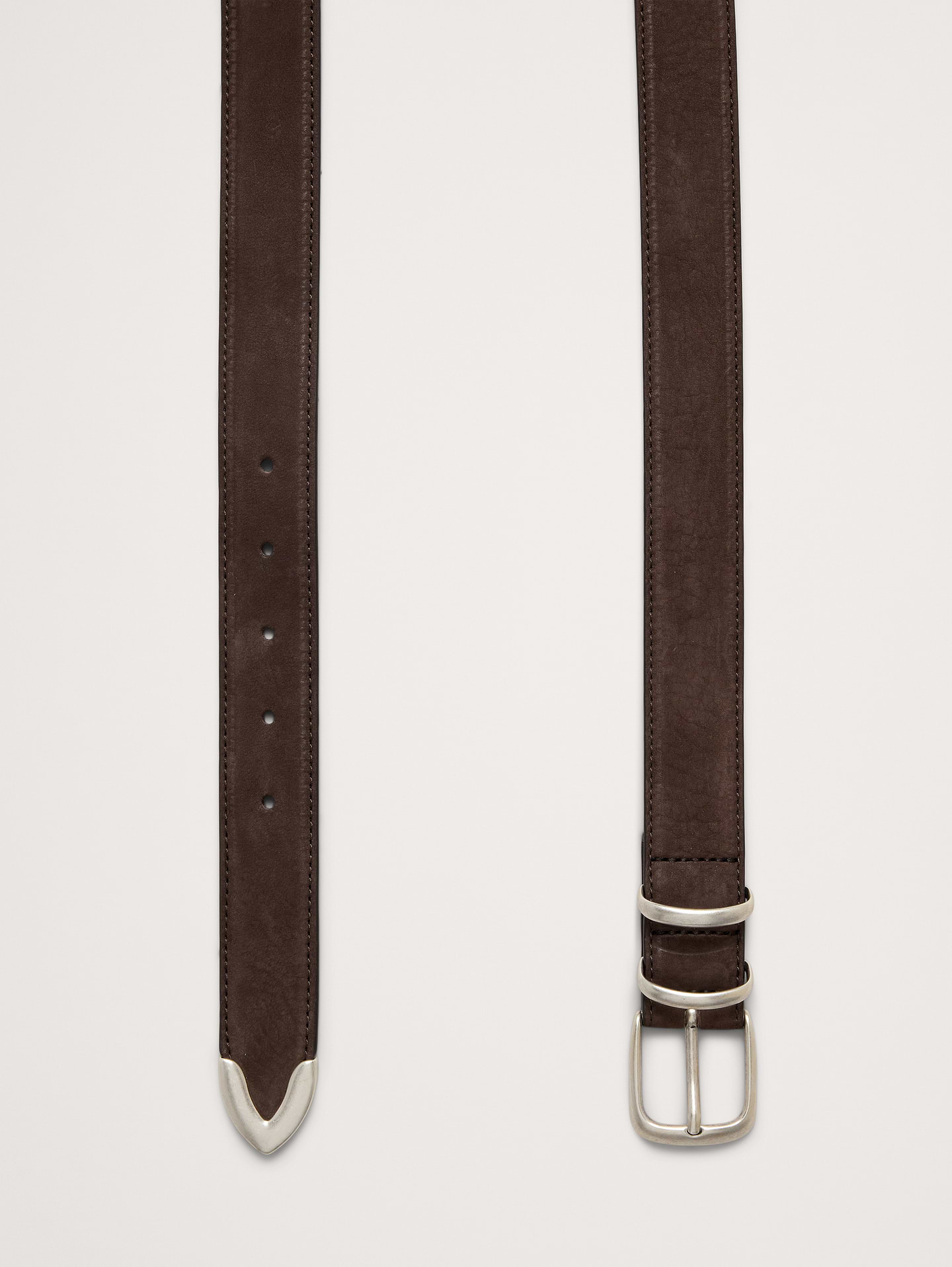 Image number 2 showing, Nubuck Leather Ranger Belt