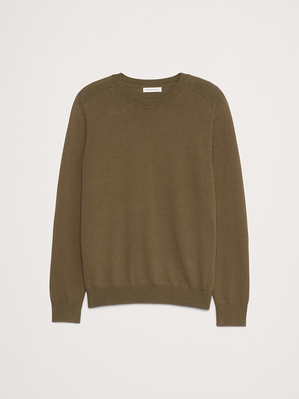Cotton Crew-Neck Sweater