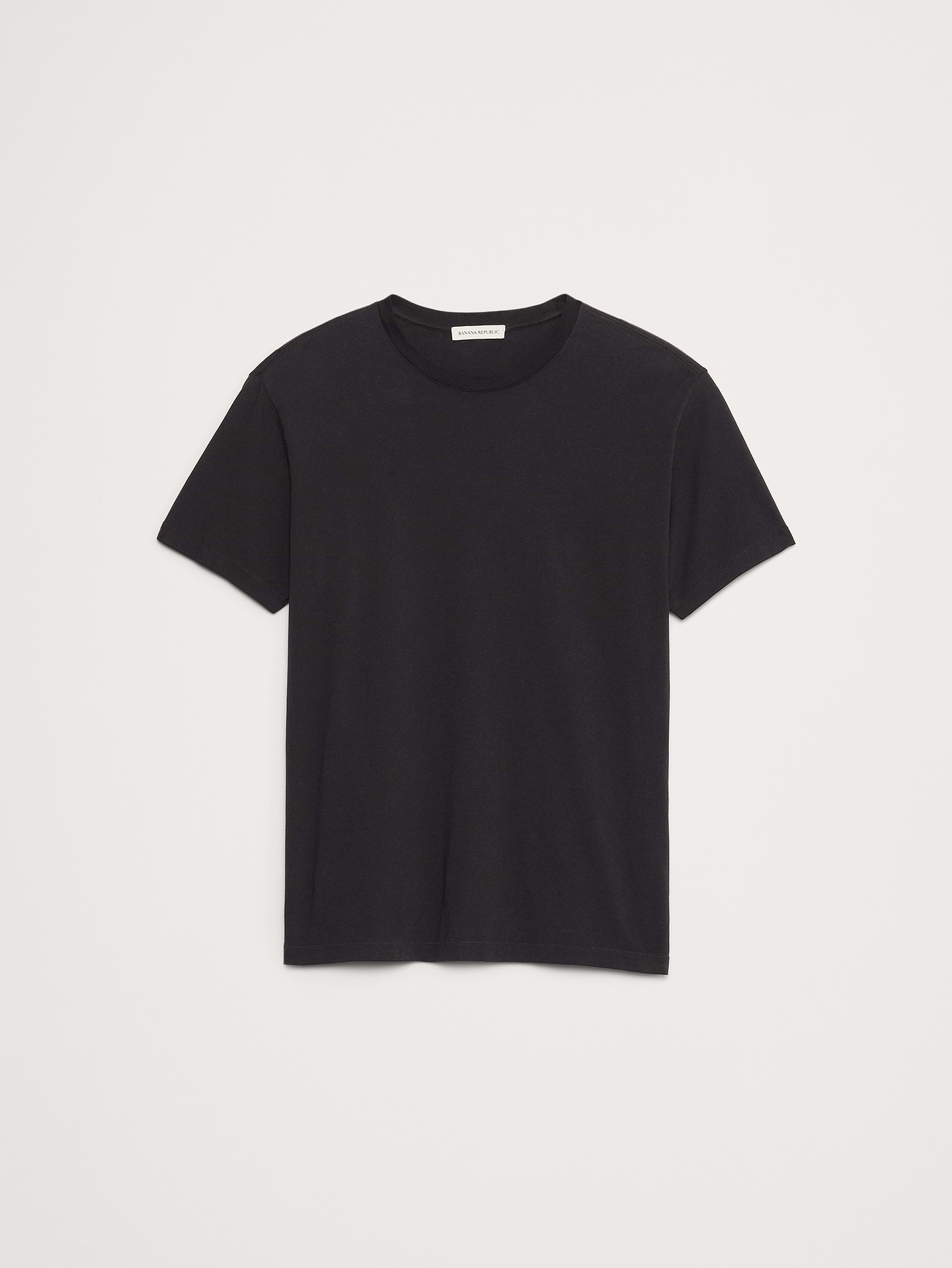 Image number 7 showing, Lightweight Cotton Crew-Neck T-Shirt