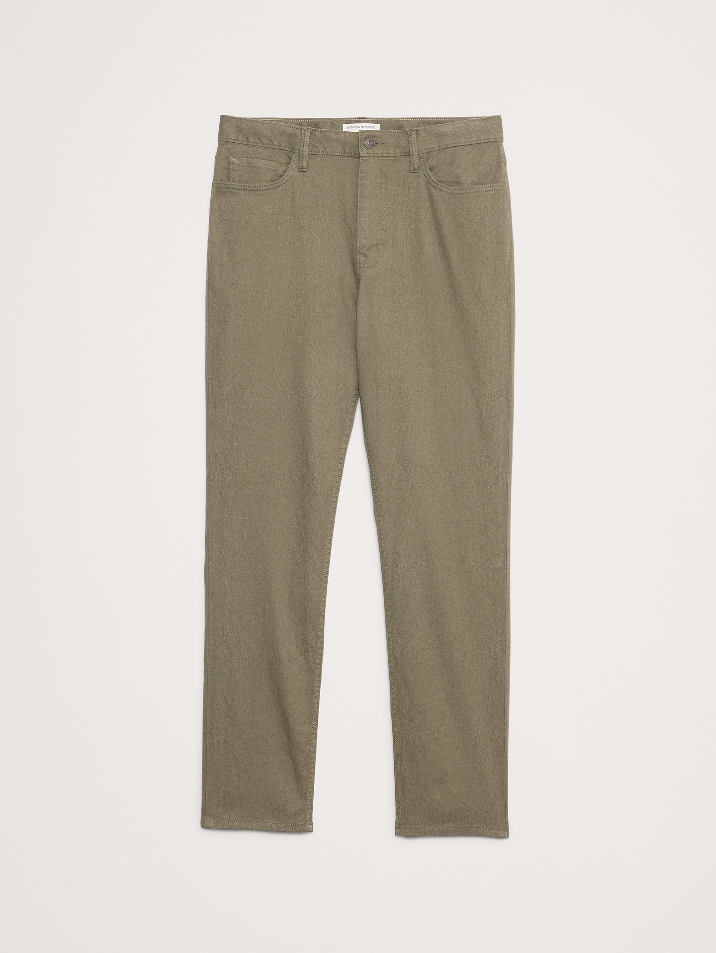 L'image numéro 4 présente Pantalon Voyageur étroit en lin et coton
