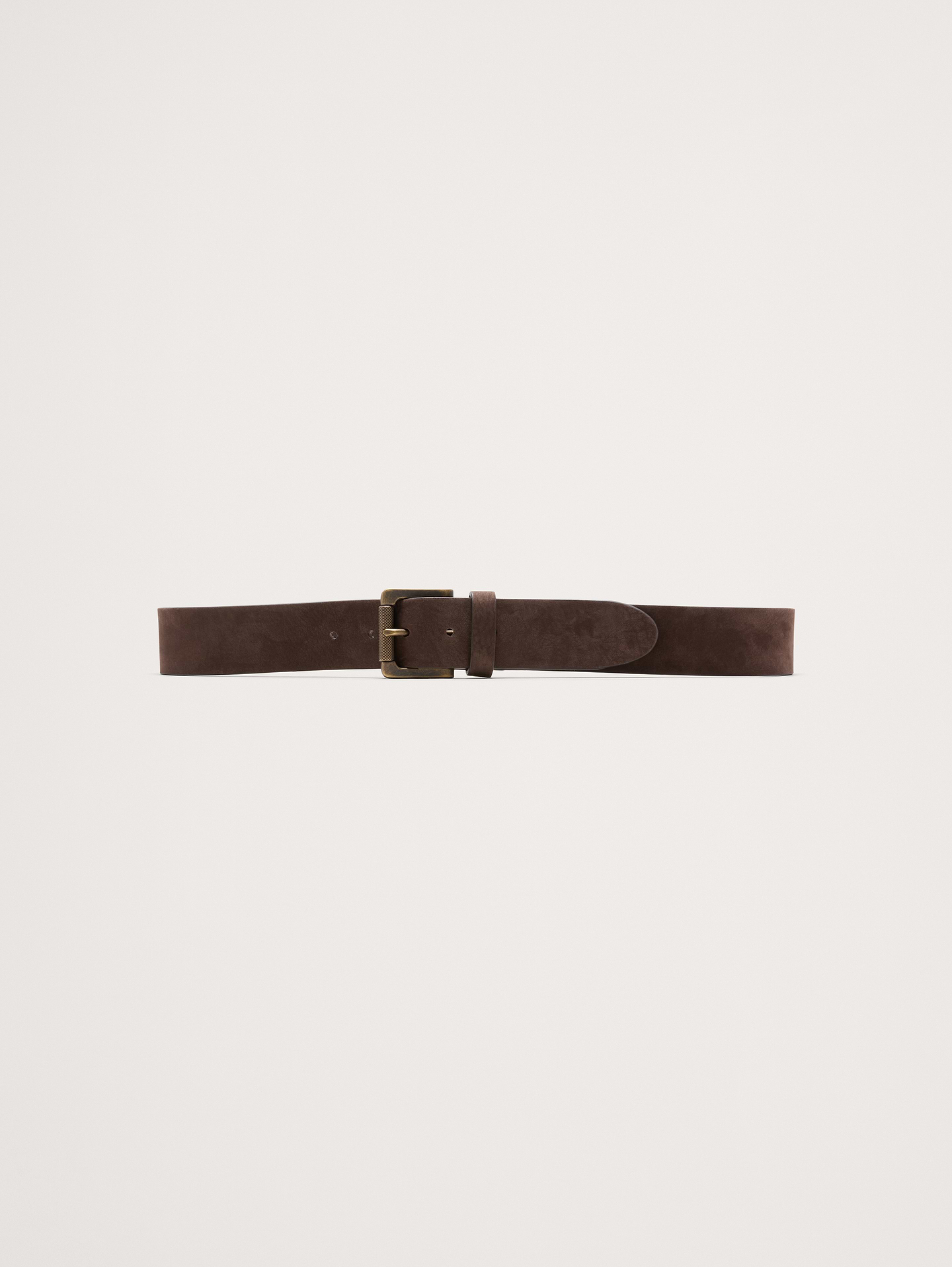 L'image numéro 1 présente Ceinture en nubuck lustré