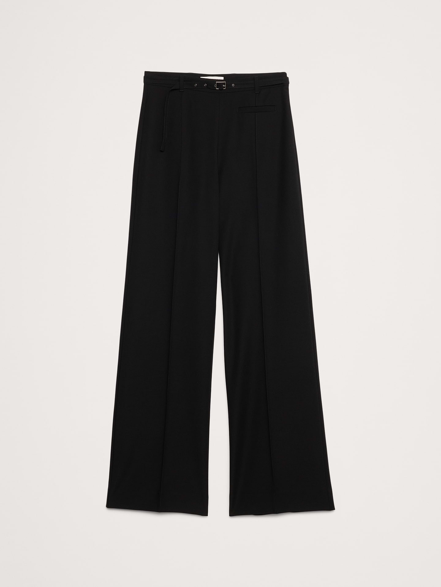 Image number 8 showing, Mid-Rise Wide-Leg City Stretch Pant