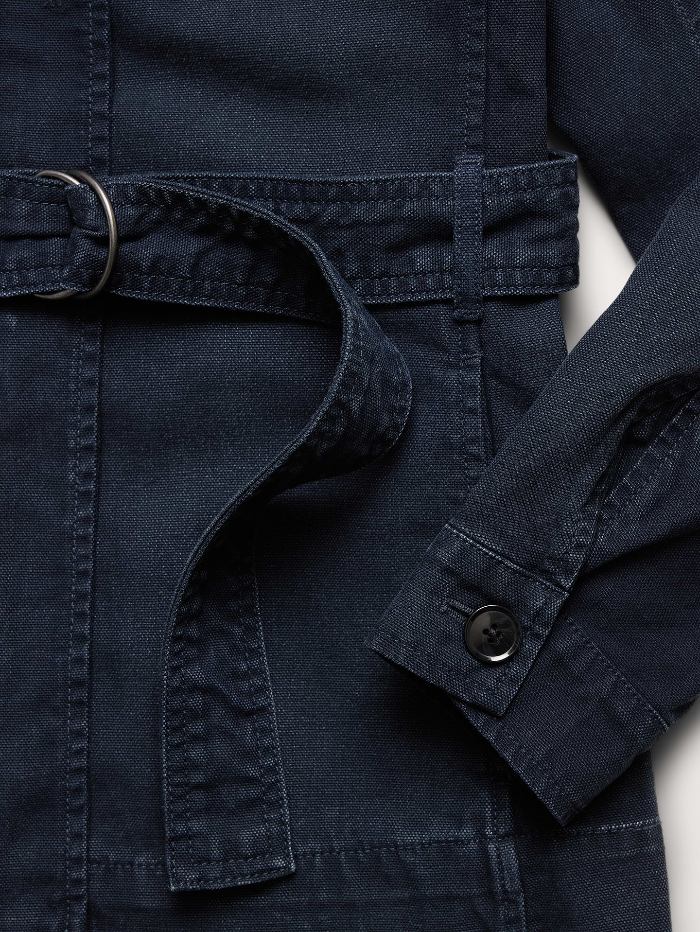 Image number 6 showing, Cotton Canvas Shirt Jacket