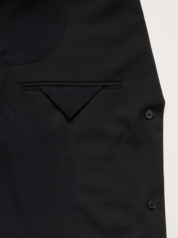 Oversized Twill Blazer
