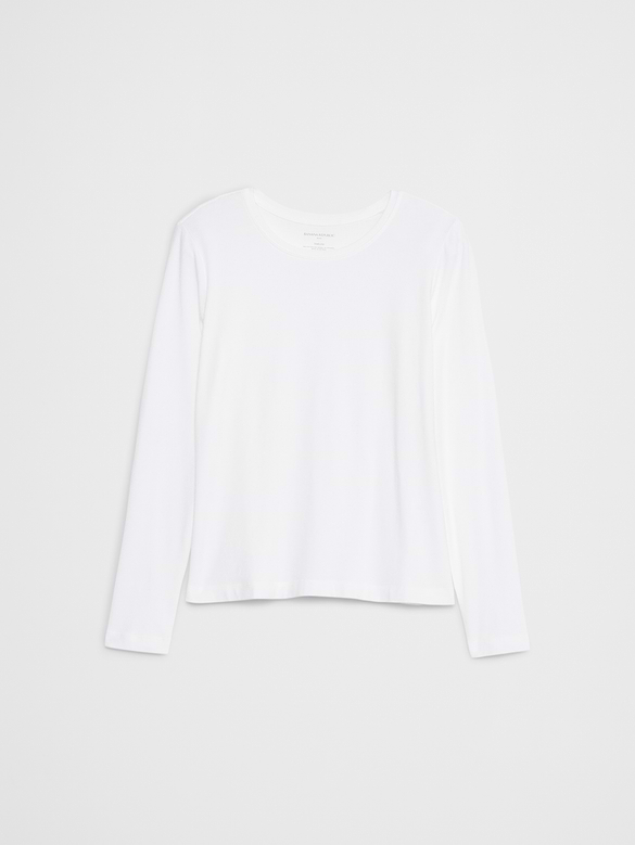 Timeless Long-Sleeve Crew-Neck T-Shirt