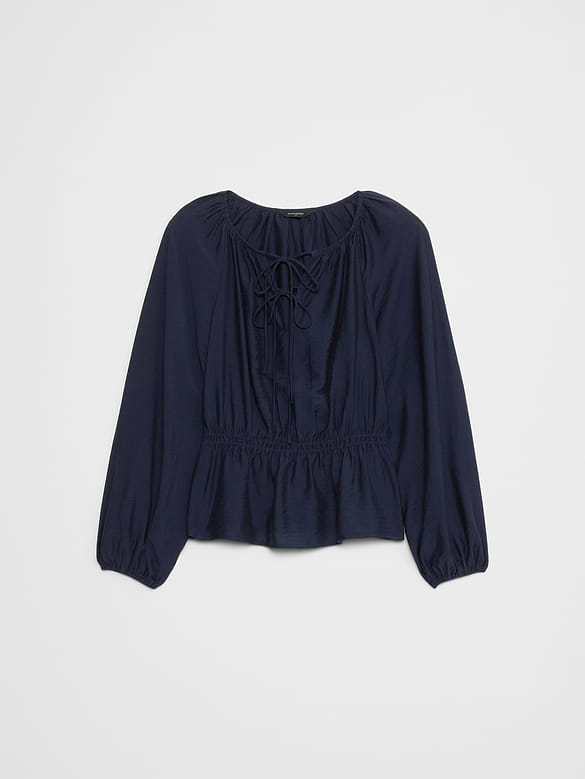 Tie-Front Top