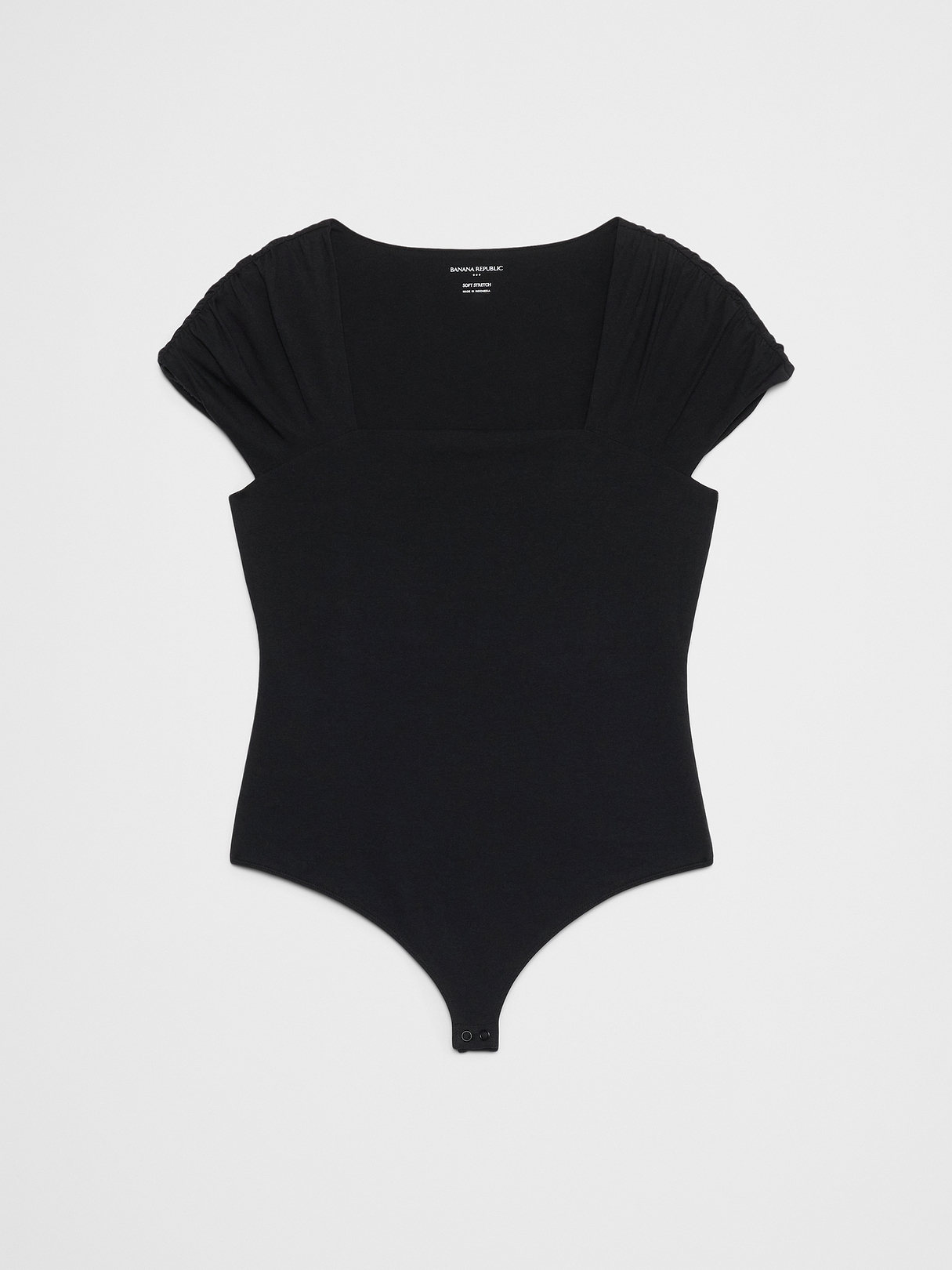 New Soft Stretch Square-Neck Bodysuit | Banana Republic Factory