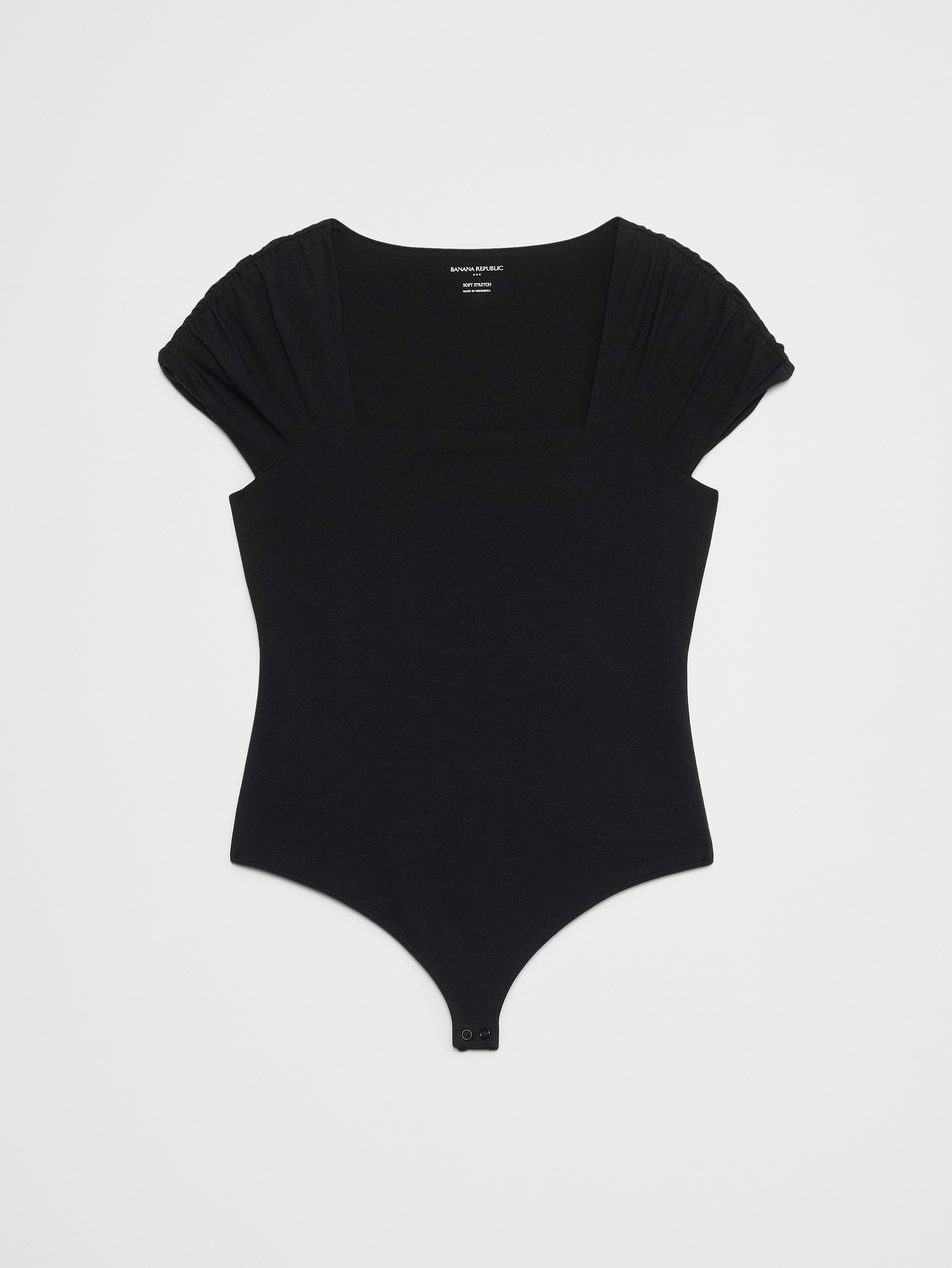 Image number 4 showing, New Soft Stretch Square-Neck Bodysuit