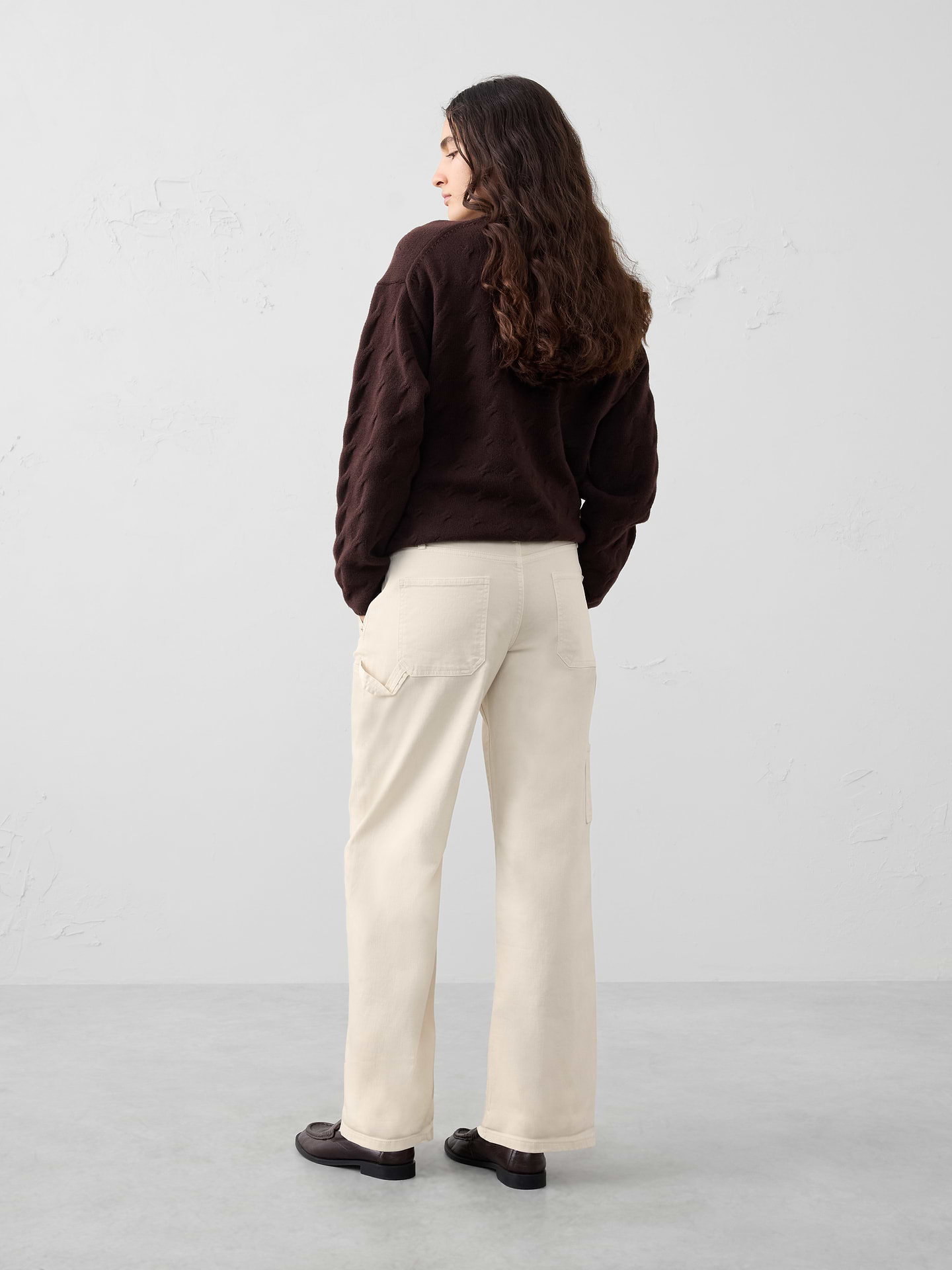 Image number 5 showing, Straight Mid-Rise Carpenter Jean