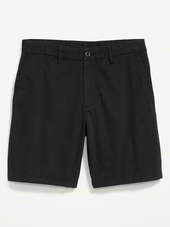 Slim Built-In Flex Rotation Chino Shorts -- 8-inch inseam