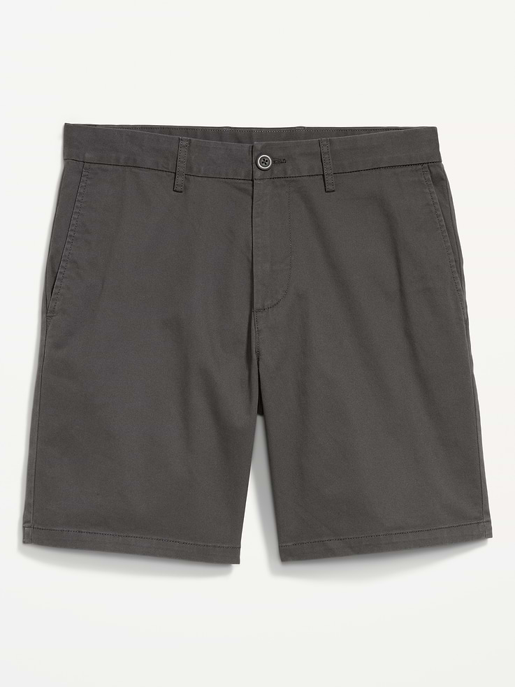 L'image numéro 5 présente Short Chino étroit Première nécessité à extensibilité intégrée, entrejambe de 20 cm
