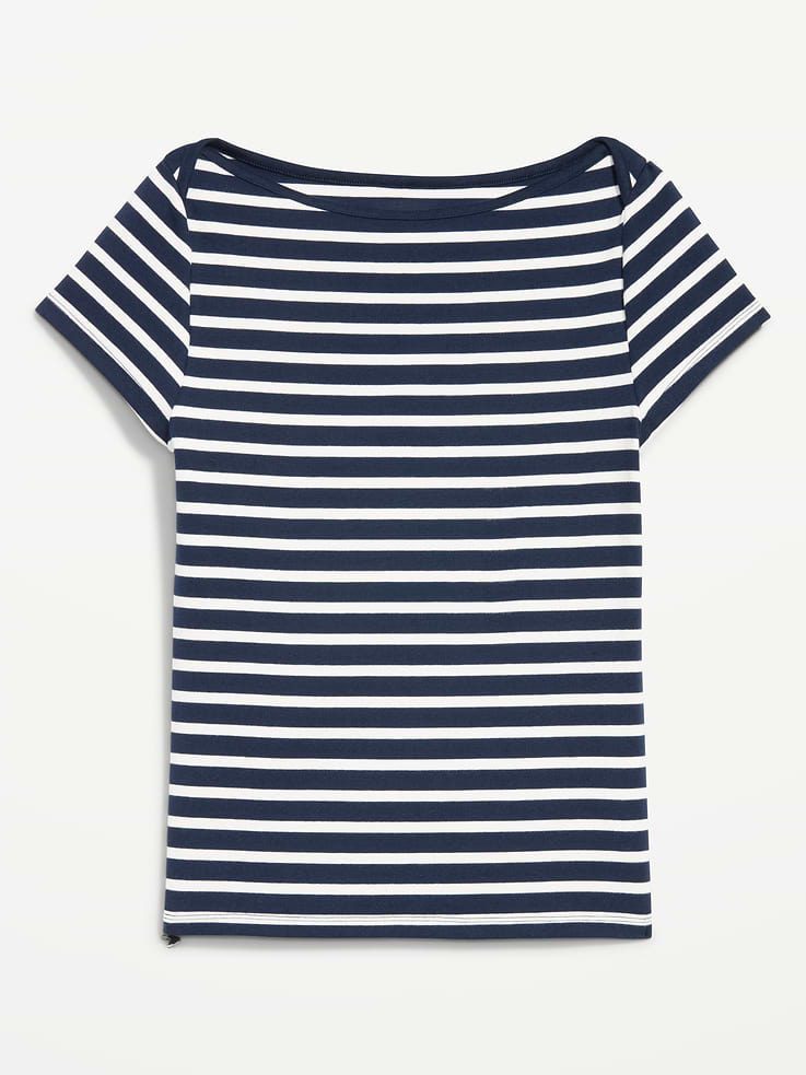 Image number 5 showing, Snug Boatneck T-Shirt