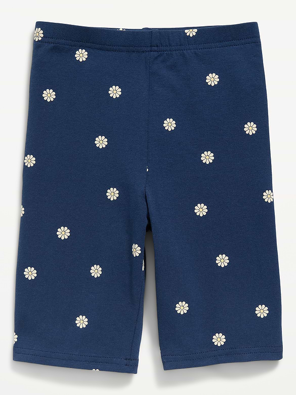 Cuissard long en jersey à motif pour fille