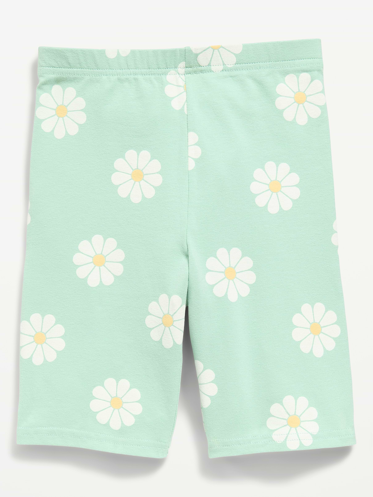 Image number 1 showing, Printed Long Jersey Biker Shorts for Girls