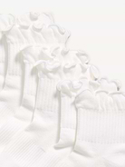 Image number 2 showing, Ruffled Athletic Socks 3-Pack for Girls